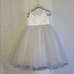 #849 Michaelangelo white Formal Flower girl Dress